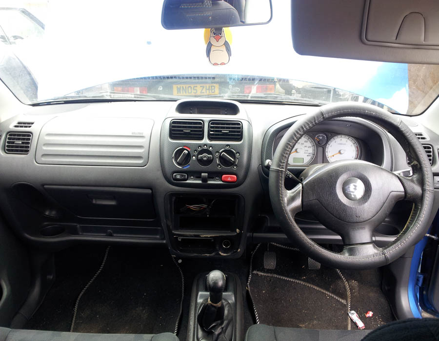 Suzuki Ignis Sport dashboard